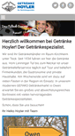 Mobile Screenshot of getraenke-hoyler.de